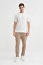 Crew Neck Regular Fit Textured T-Shirt - 4