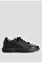 111230187 Tommy Casual Leather Men's Sneaker Shoes Black - 3