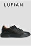 111230187 Tommy Casual Leather Men's Sneaker Shoes Black