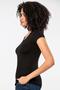 Black Women's Super Thin Natural Bamboo Luxury T-Shirt 2315 - 8
