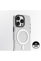 Case for iPhone 16 Pro Case Magsafe Compatible Glass Back Surface Tpu Youngkit Gemstone Series Cover Transparent - 2