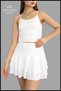Mykonos Skirt with Shorts White Skirt with Shorts Mykonos - 2