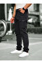 Men's Black Outdoor Winter Softshell Trousers
