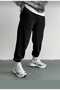 Unisex Sweatpants Elastic Waist and Legs Sweatpants with Pockets - 2