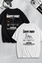 Unisex Men Women Light & Night Fury Printed Lover Couple Combination Design Oversize T-Shirt 2 Pack