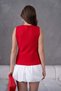 Women's Double Breasted Button Detailed Premium Knitwear Vest - 3