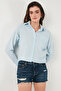 Regular Fit Striped Chest Pocket Textured Shirt Shirt 6772870 - 6