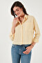 Regular Fit Striped Chest Pocket Textured Shirt Shirt 6772870 - 2
