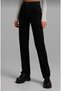 Nvn Hsn Cnk Ikon Black Stretch Fabric Super Extra High Waist Palazzo Loose Jean Trousers New Season