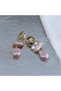 Uk Pink Dangle Earrings - 3