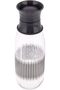 Glass Bottle L(9CM) XW(9CM) XH(26CM) Clear, black