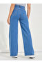 Basic High Rise Full Length Wide Leg Jeans - 4