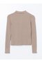 New Season Polo Neck Modal Blend Women's T-Shirt - S54587Z8 - 6