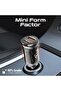 65W Car Charger, USB-C PD, USB-A, Mini Handle, Heat Protection, for iPhone 15, Galaxy S23 - 5