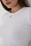 Women's 2-Piece Short Sleeve Ribbed Crew Neck Cotton Knitted Camisole Crop T-Shirt Blouse - 8