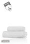 Set of 2 White Jelena Towels 100% Cotton - 1 Hand Towel 50X90 and 1 Bath Towel 70X140 - 2