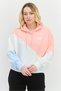 Women Relaxed Fit Long Sleeve Outdoor Hoodies, Pink