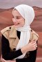 شال حرير إيطالي جاكار متماثل إكرو - 4