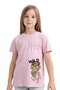 Girl's 3-Piece - Wild-Love-Coffee Printed Tee - 2