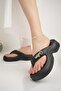 Modafrato Quenn Flip Flops Women's Slippers Beach Sea Pool Slippers Wedge Heel High Sole - 3