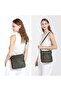 Washed Leather Strap Women's Messenger Bag 21K Barcelona 1921 - 5