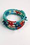 Design Dolamalıdal Coral Natural Stone Evil Eye Bracelet - 3