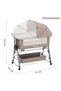 Bedside SLEEPZEN 1 - Ivory - 8