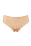 2 Pack Lace Cotton Women's Panties, Skin Color
