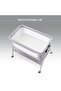 SLEEPZEN 2 Bedside Crib Bassinet - Grey - 6