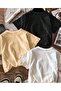 Children's Printed Set of 3 Cotton Oversize T-shirt - 2