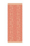 Lavin Pattern Double Sided Shawl Mink-Red - 5