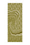 Riad Pattern Double Sided Shawl Oil Green-Ecru - 5