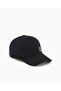 Unisex Breathable Cotton Lightweight White-Black Sports Hat - 3