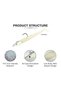 11cm 19g 19g 22g 34g Jig Head Soft Bait Lead Head Soft Fishing Lure For Ocean Fishing - 3