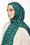Marrakech Pattern Reversible Shawl Emerald-Pink - 3