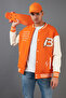 Oversize College Collar Pocket Bomber Jacket Men's Jacket 628mnh171 - 3
