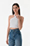 Basic Cross Strap Blouse