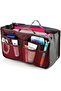 Internal bag organizer to save space, available in brown color - 3