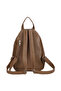 Gk66 Women's Backpack Suitable for Daily Use with Knitted Motif Covered Bag Mink - 5