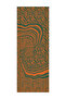 Riad Pattern Double Sided Shawl Cinnamon-Emerald - 4