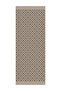 Marrakech Pattern Double-Sided Shawl Black-Beige - 6