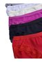 Women's Lace Multicolored Comfortable Daily Use Panties Pack of 6 - 3