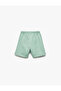 Basic Shorts with Tie Waist and Pockets - 2