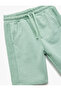 Basic Shorts with Tie Waist and Pockets - 3