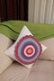 Colorful Retro Concept - Handmade Decorative Throw Pillow & Throw Pillow Cover - Interior Without Pillow - 3