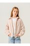 Girl's Pocket Lace Shirt T-Shirt Two Piece Set - 2