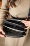 Women's Just Polo Embossed Vegan Cross Shoulder and Hand Bag 4018MH - 6