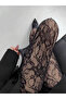 Zess Lace Romantic Pantyhose Y2K - 3