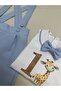 Zoo Giraffe One Year Old Concept Baby Blue Salopet Set - 7
