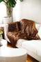 Plush Cover Non-Slip Sofa Cover Tibetan Sofa Cover 200 X 150 Coffee Walnut - 6